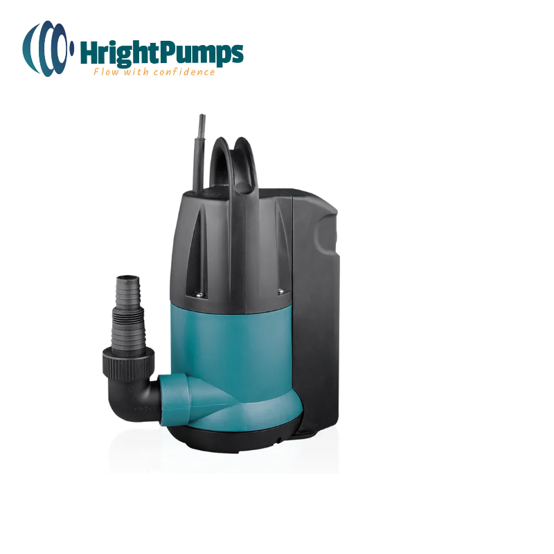 Submersible pump with plastic pump housing and built-in floater switch for clean water application only KQXXX8